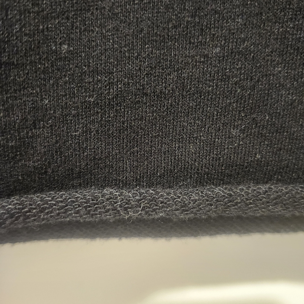 Calvin Klein Jeans Cropped Hoodie Black with Large CK Logo – Size S - Picture 4 of 9